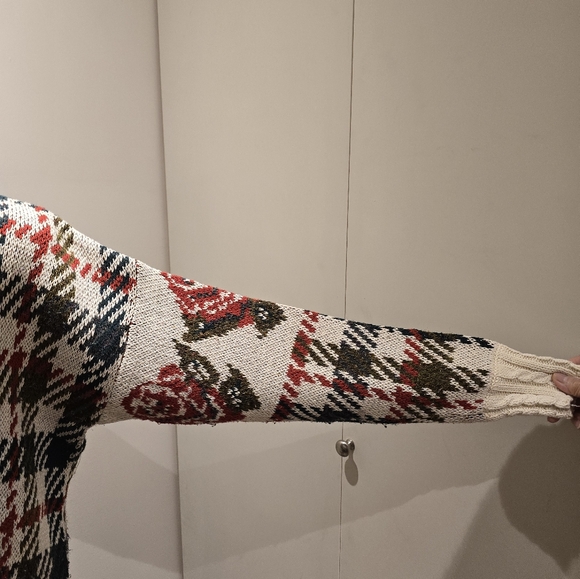 Vintage Checker Sweater - Picture 4 of 5